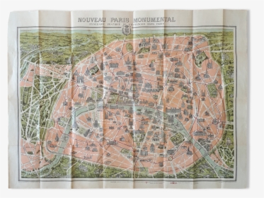 Old Map Of Paris"  Src="https - Atlas, HD Png Download, Free Download